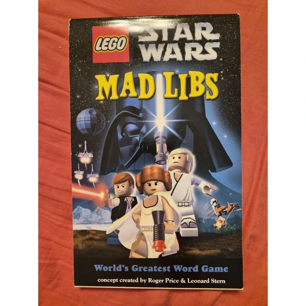 2011 Lego Star Wars Mad Libs World's Greatest Word Game Activity Book Unused